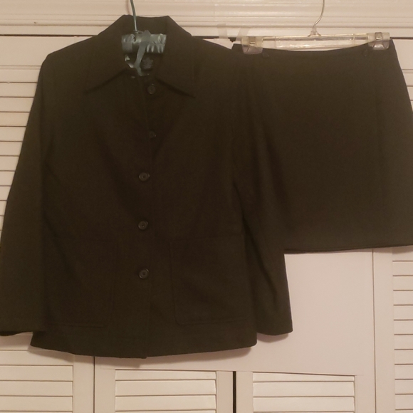 GAP Gray Wool Two Piece Suit Size XS/4 - Picture 1 of 7